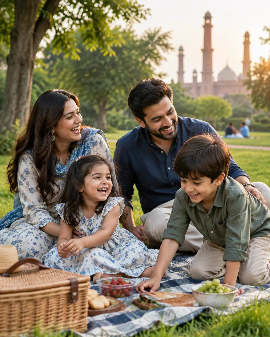 Family picnic · Lahore